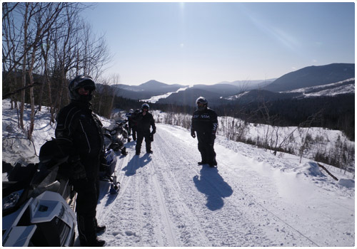 Landscape during a hiking in Snowmobile offered by the Mirage Outfitter Destination